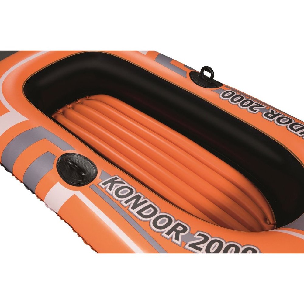 6 FEET! Kondor 2000 Inflatable Boat 2 Person Raft! - Picture 6 of 14